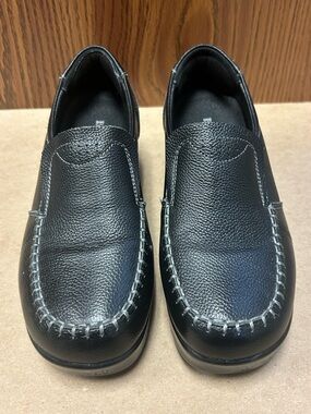 Brorty Collection Black Slip-On Loafers